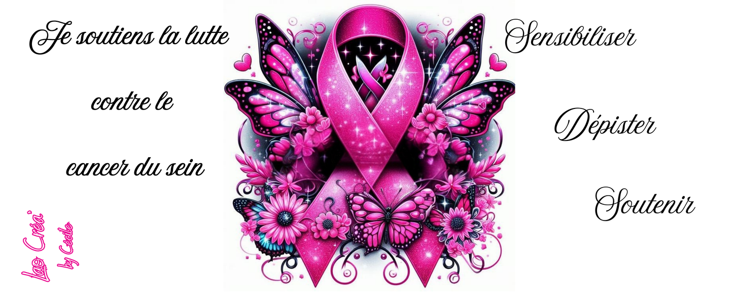✨🎀 Octobre rose 🎀✨- 5€ reversé à la ligue contre le cancer du sein