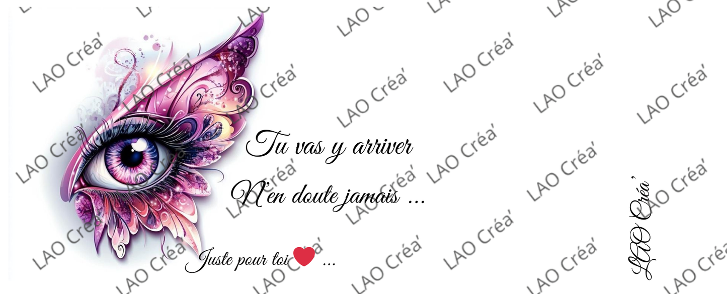 Tu vas y arriver n'en doute jamais ...