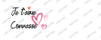 Je t'aime Connasse