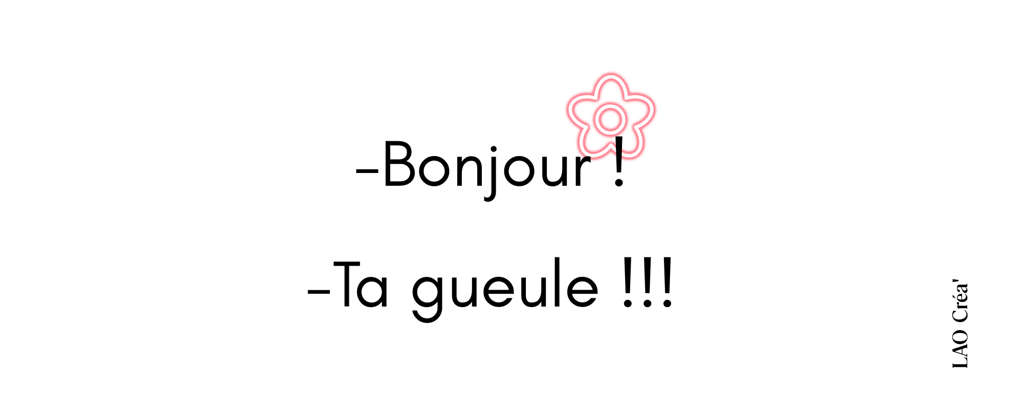 ☕ Mug humoristique – Politesse… version honnête