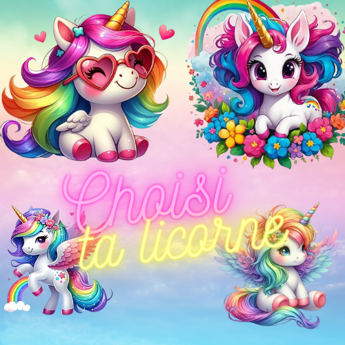 Choisi ta licorne