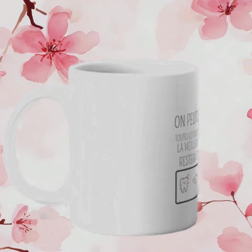 ☕ Mug humoristique – L’art de répondre sans répondre