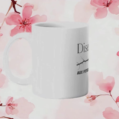 ☕ Mug humoristique – « disez non aux foteux de Français »