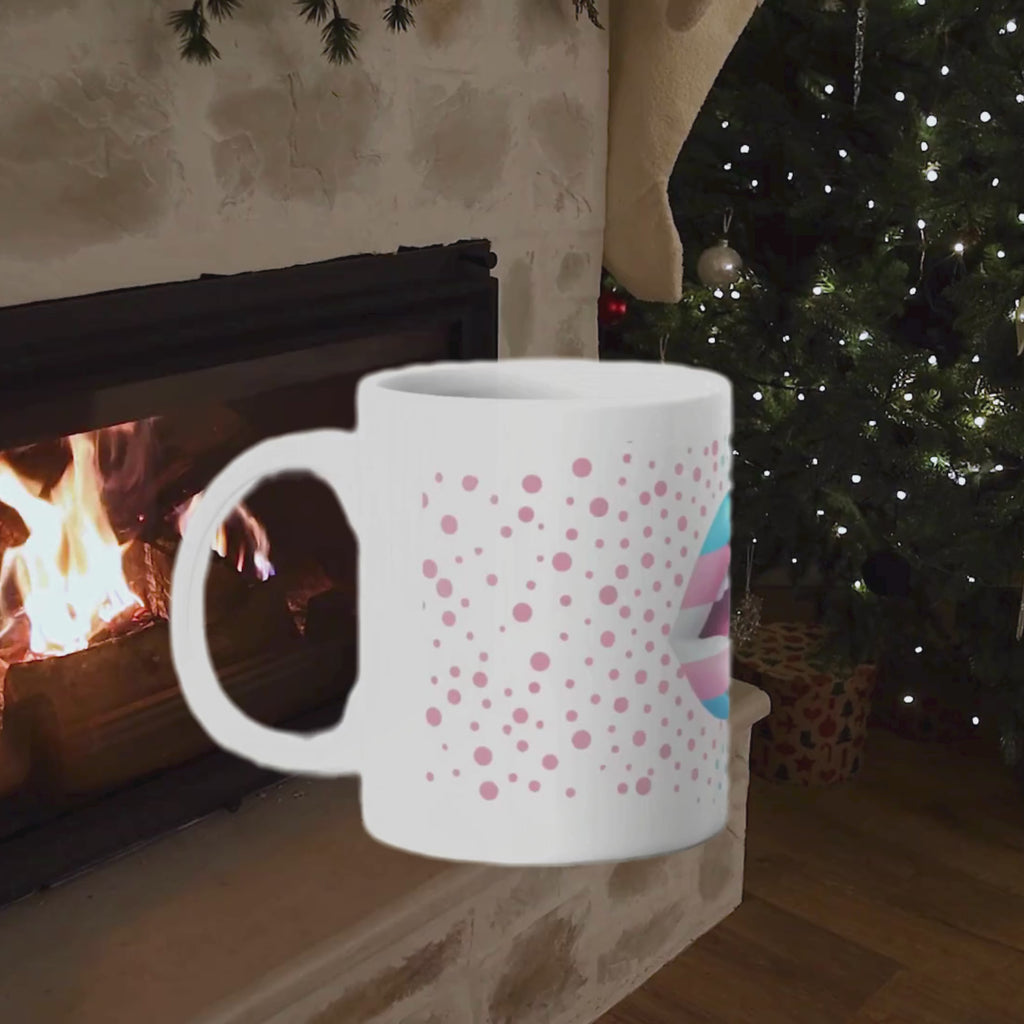 Drapeau de fierté pour nos amis les Transgenres