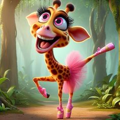 Girafe Rigolote