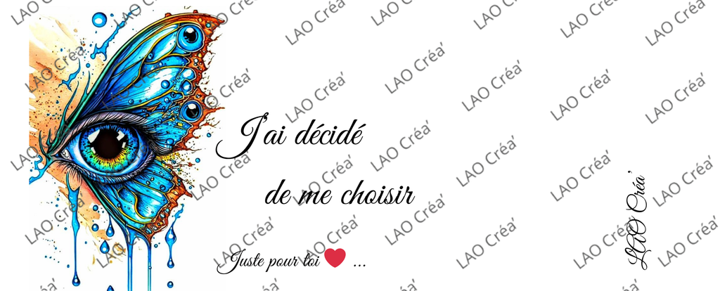 "J'ai décidé de me choisir"